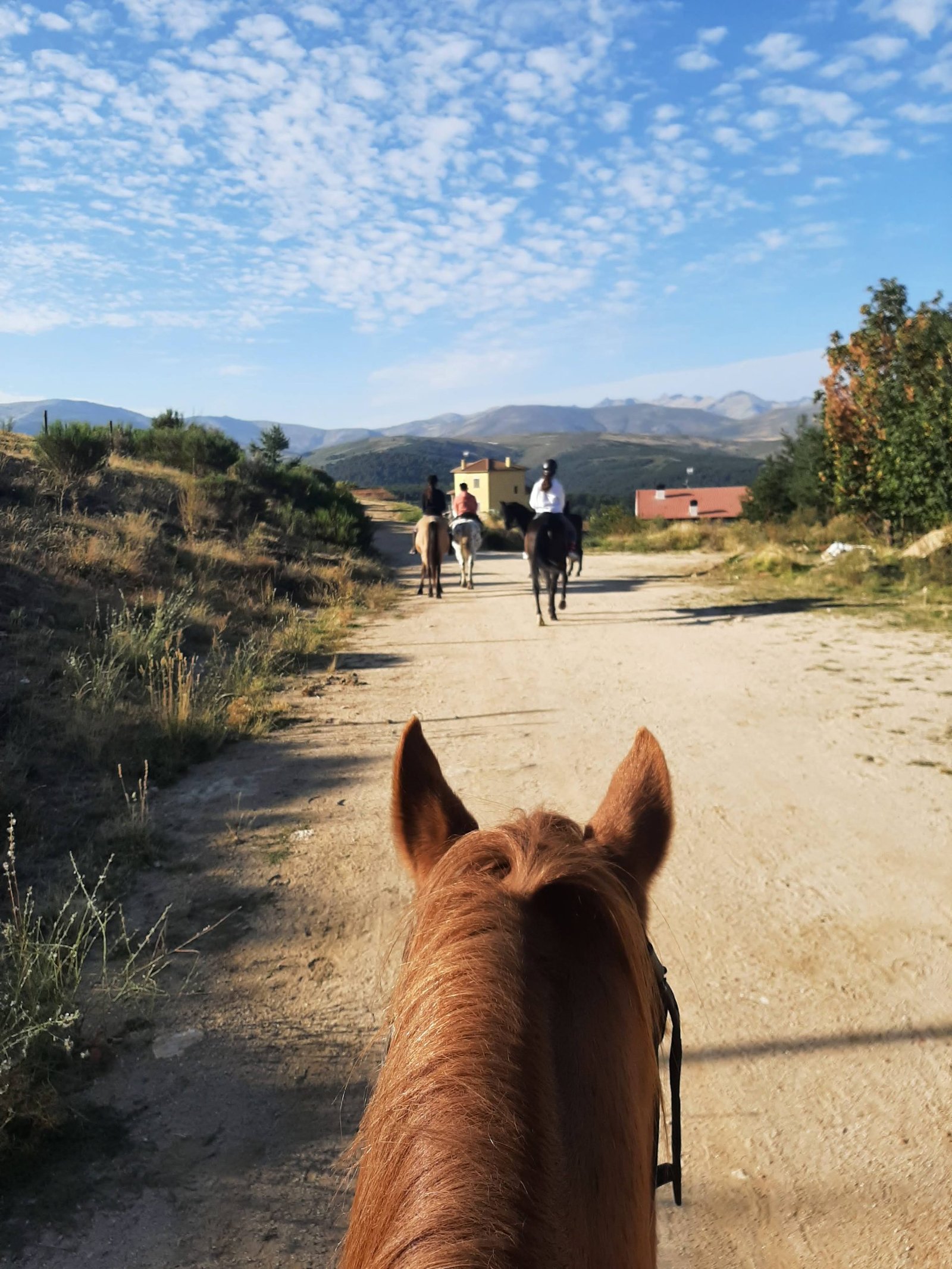 a caballo en Gredos