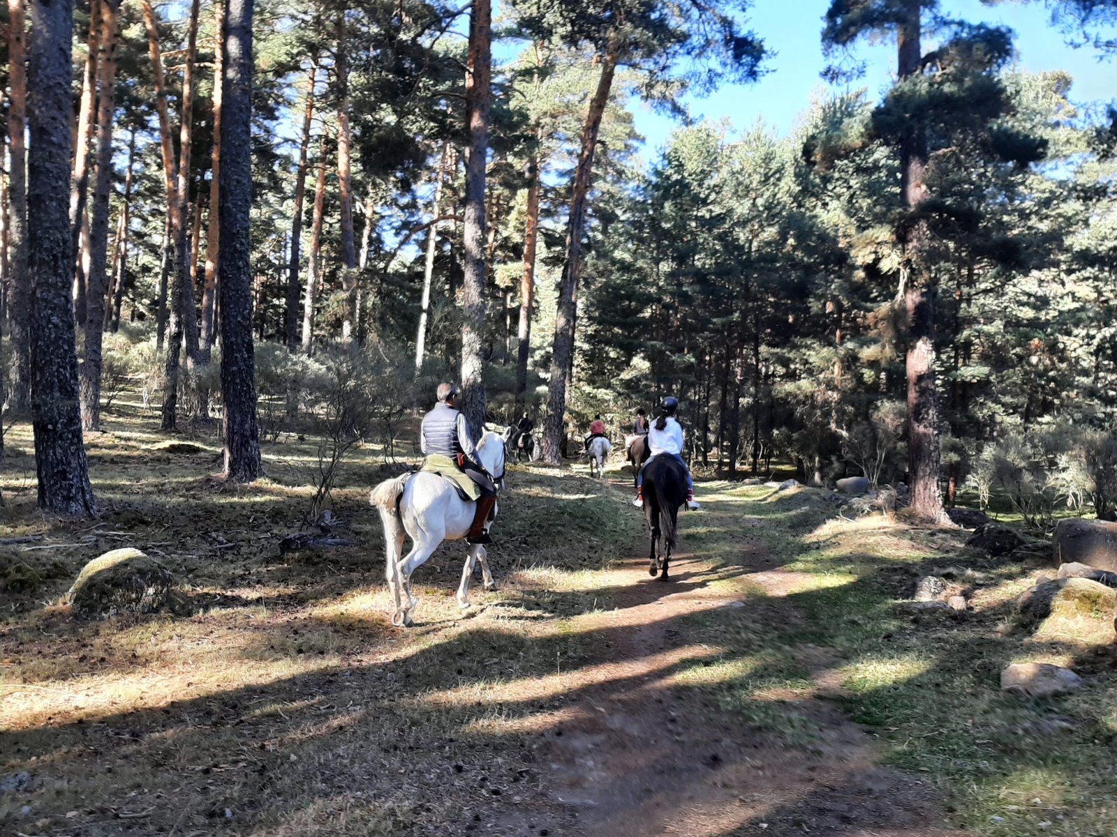 a caballo en Gredos