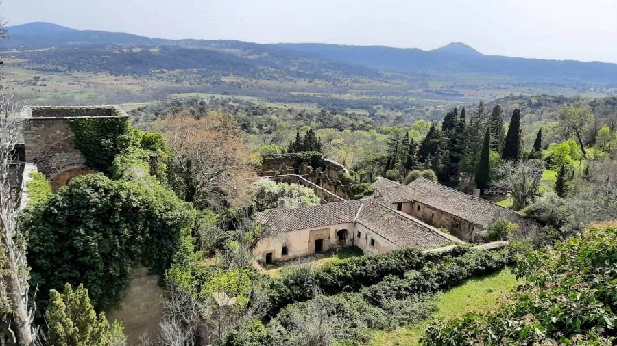 Vistas aéreas monasterio