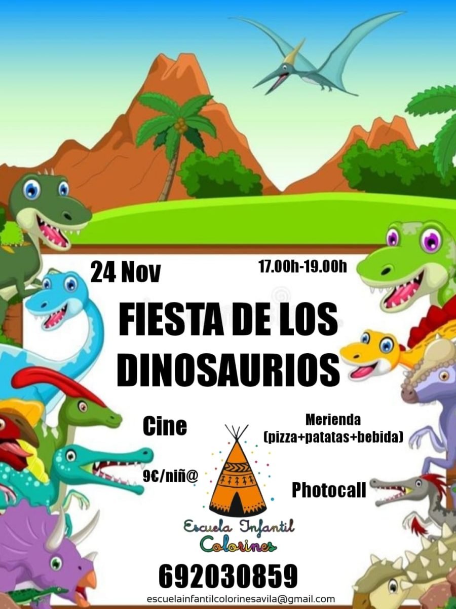 Fiesta de los Dinosaurios en Colorines