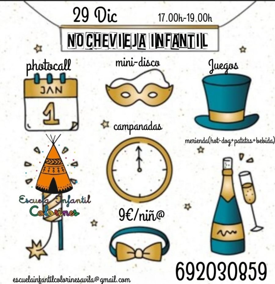 Nochevieja Infantil en Colorines