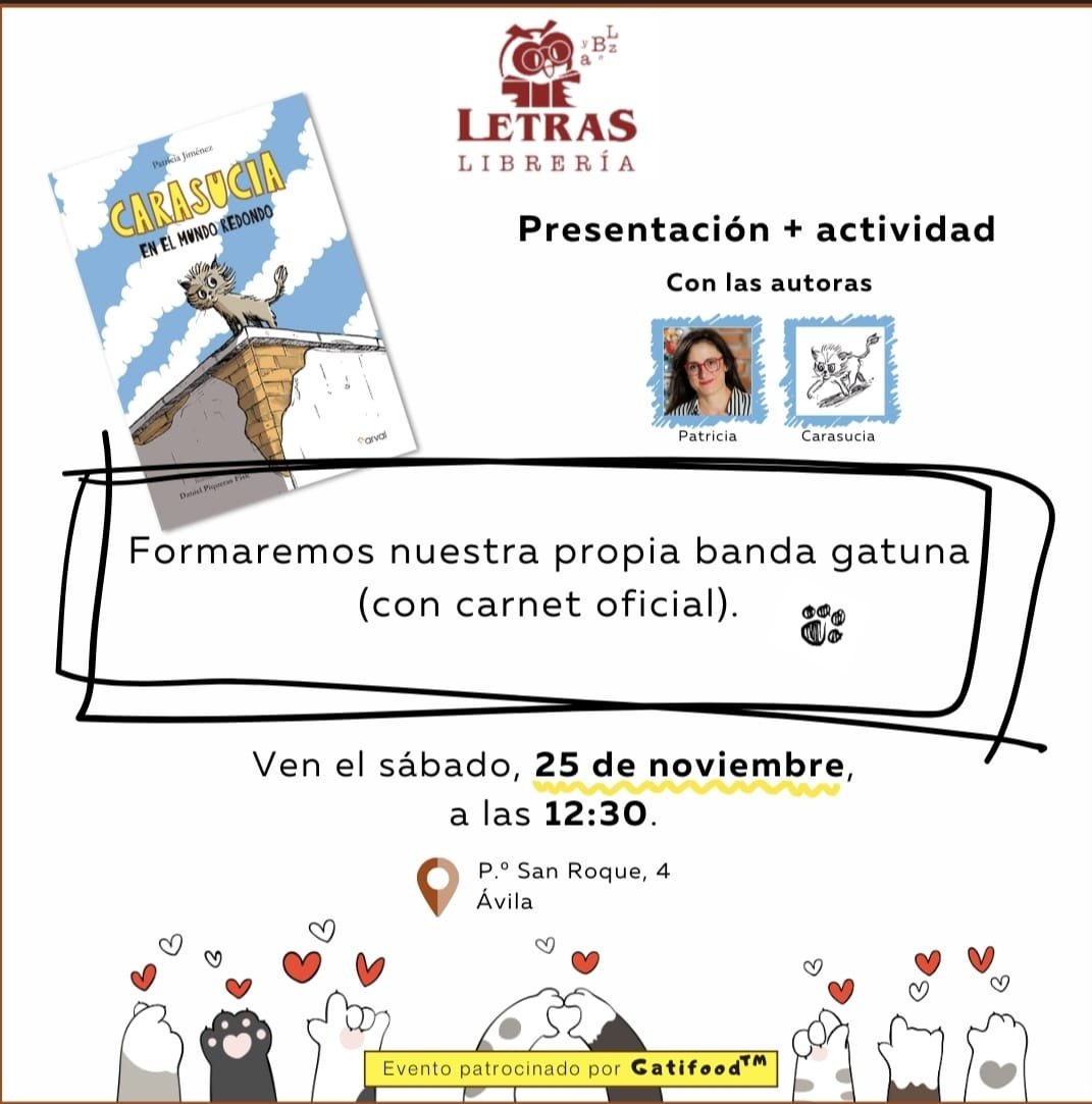 Presentación de 'Carasucia en el mundo redondo'