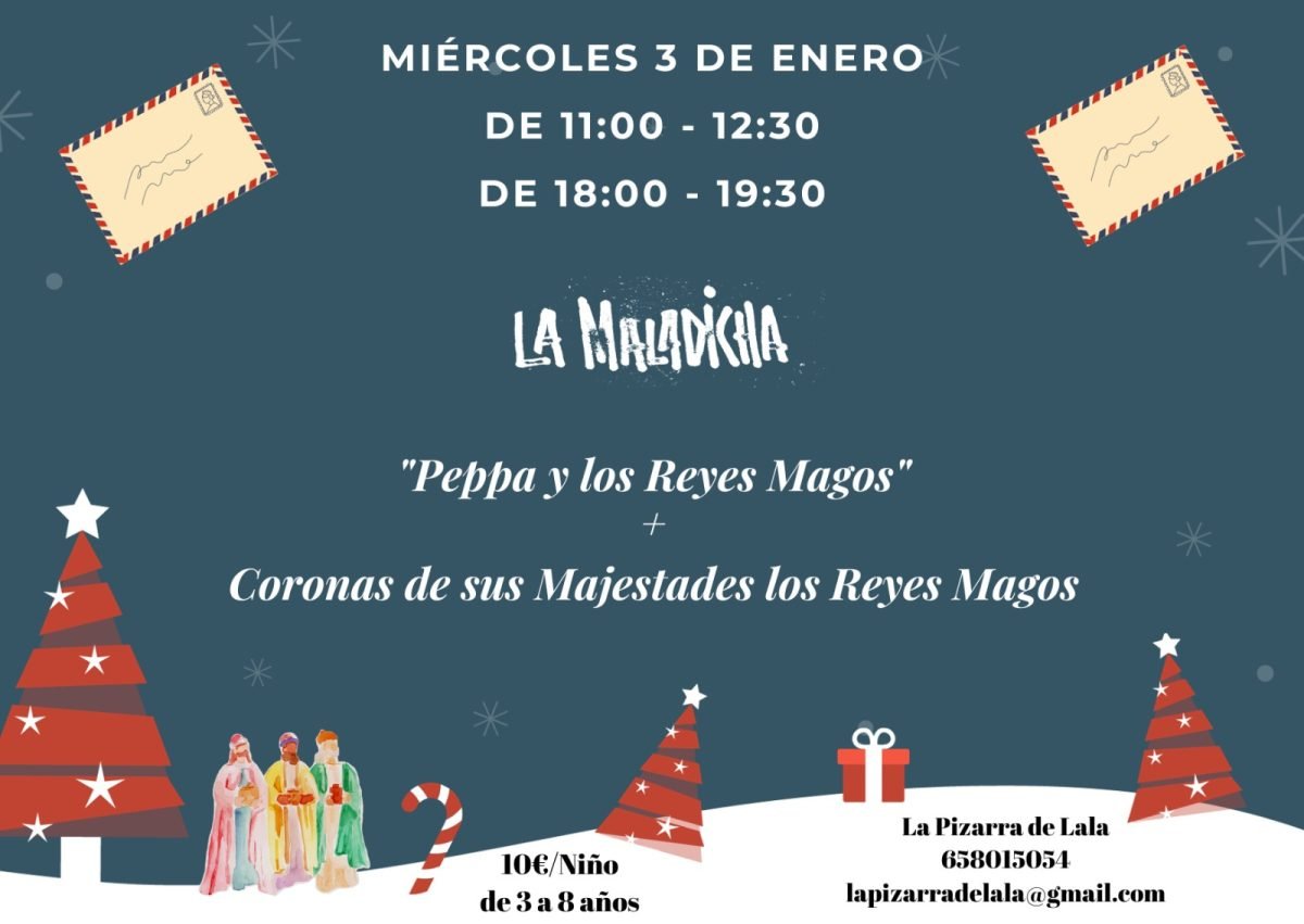REYES MAGOS PIZARRA DE LALA