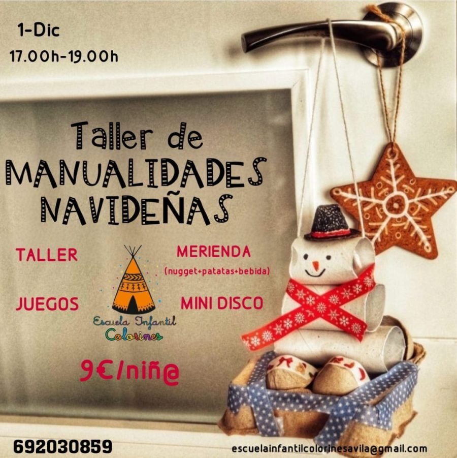 TALLER MANUALIDADES NAVIDEÑAS