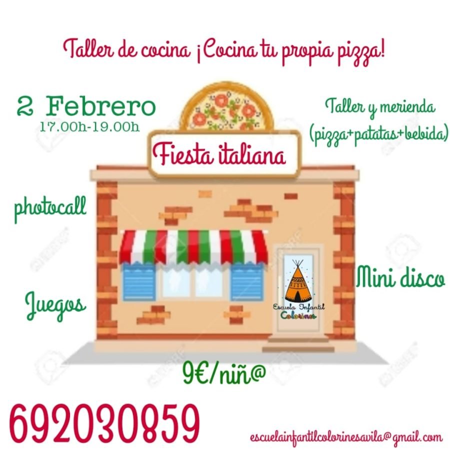 FIESTA ITALIANA EN COLORINES
