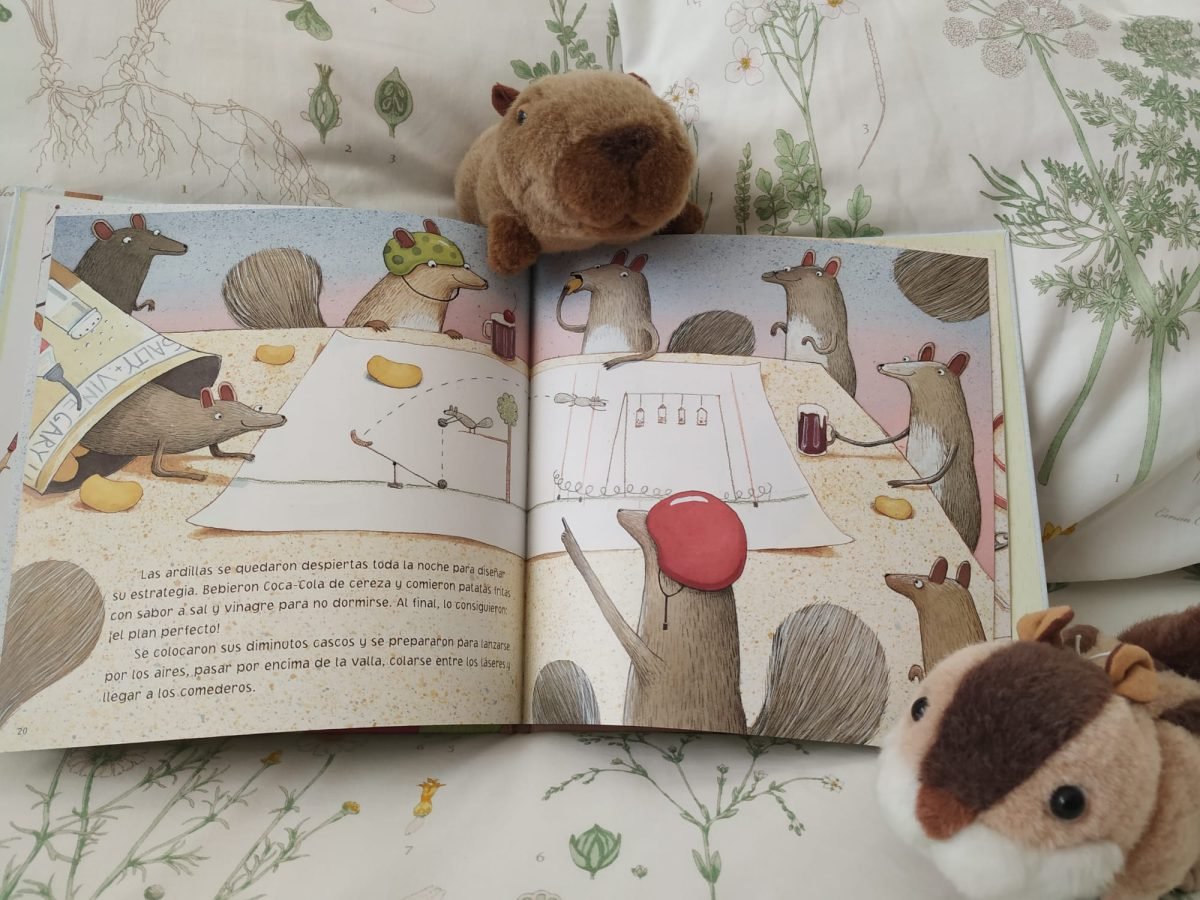 ¡Malditas ardillas!