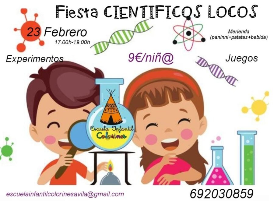 FIESTA CIENTÍFICOS LOCOS