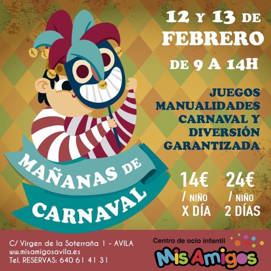 carnaval en mis amigos