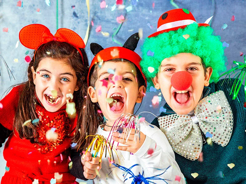 fiesta infantil de disfraces