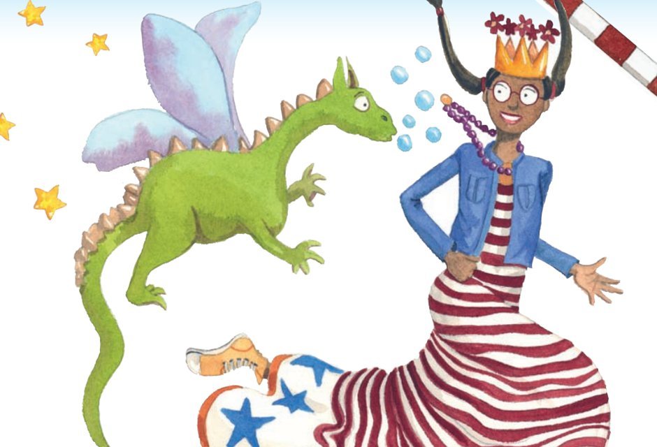 princesa carlota y su dragón mascota