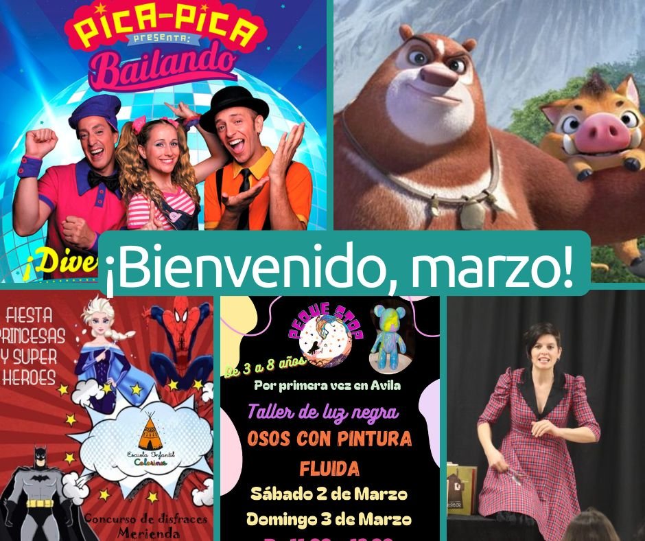 planes para el inicio de marzo