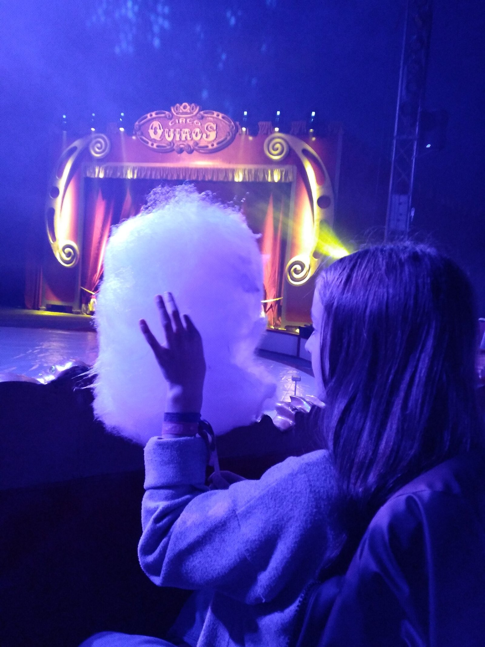 algodón dulce circo quirós