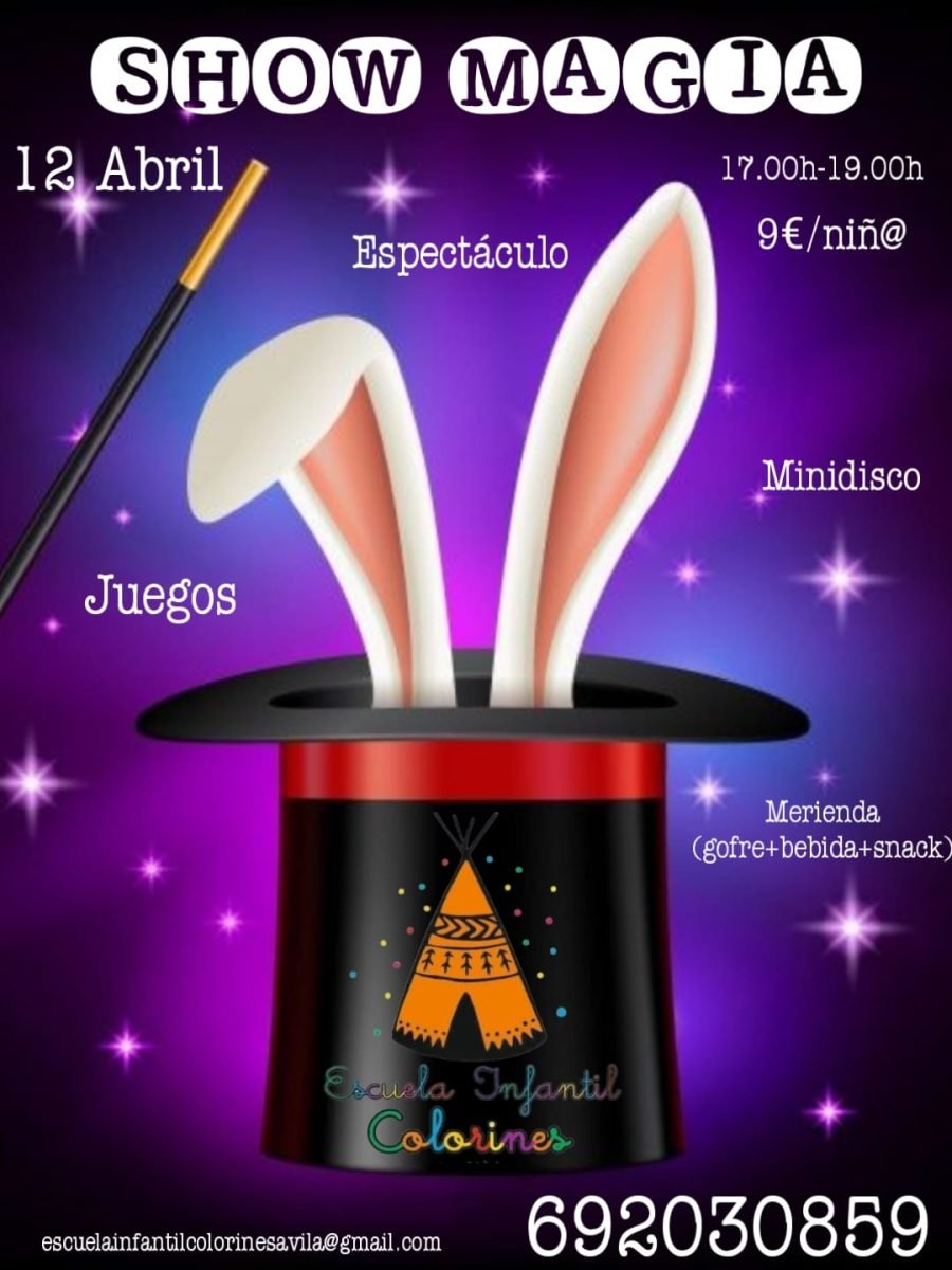 Show de magia en Colorines