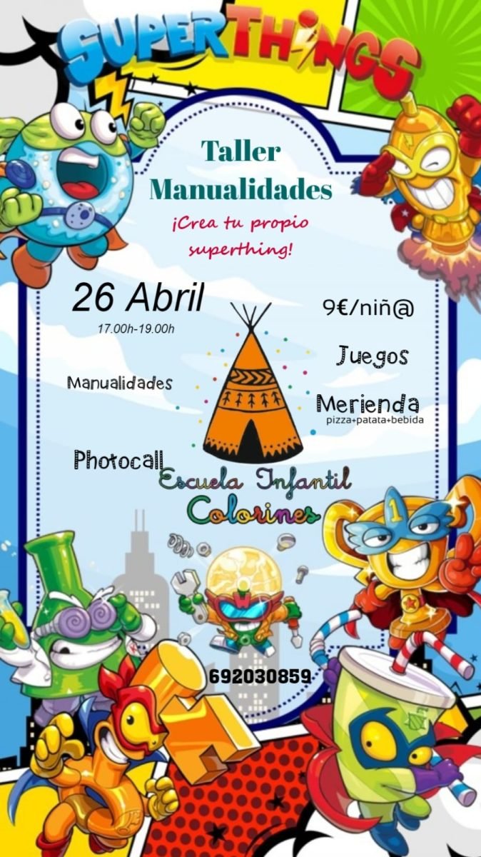 MANUALIDADES SUPER THINGS