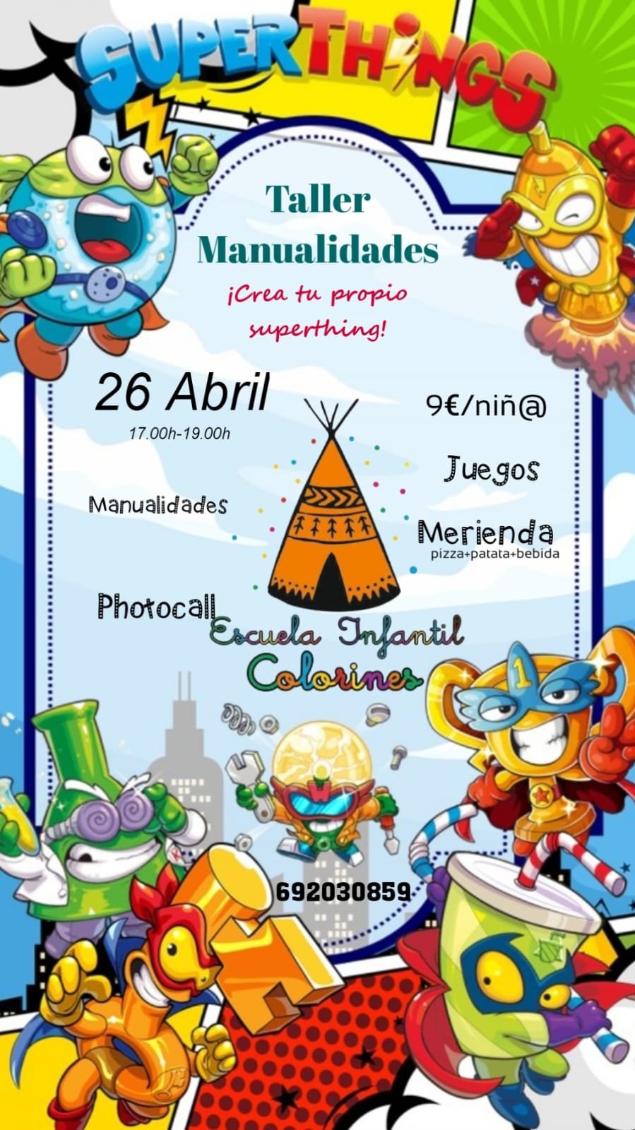 MANUALIDADES SUPER THINGS