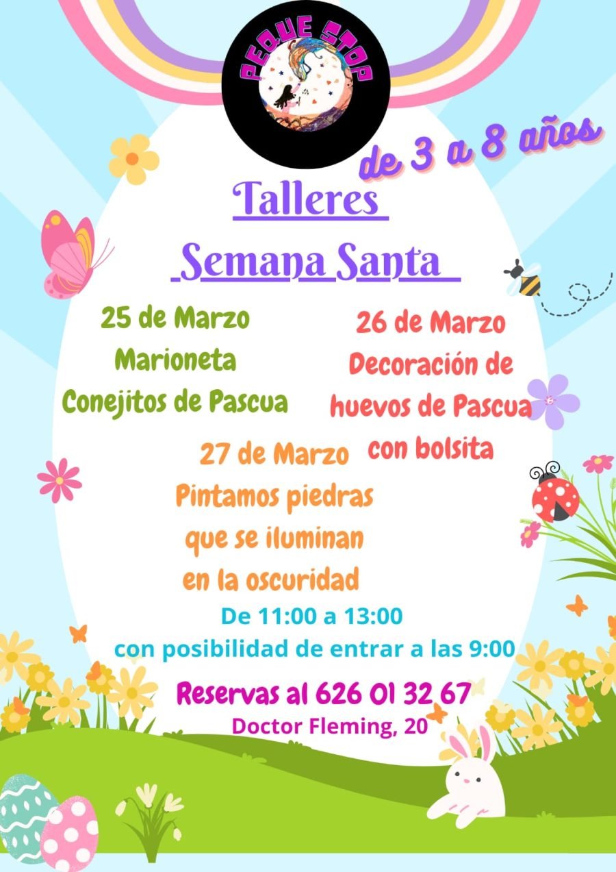 Talleres de Semana Santa en Peque Stop