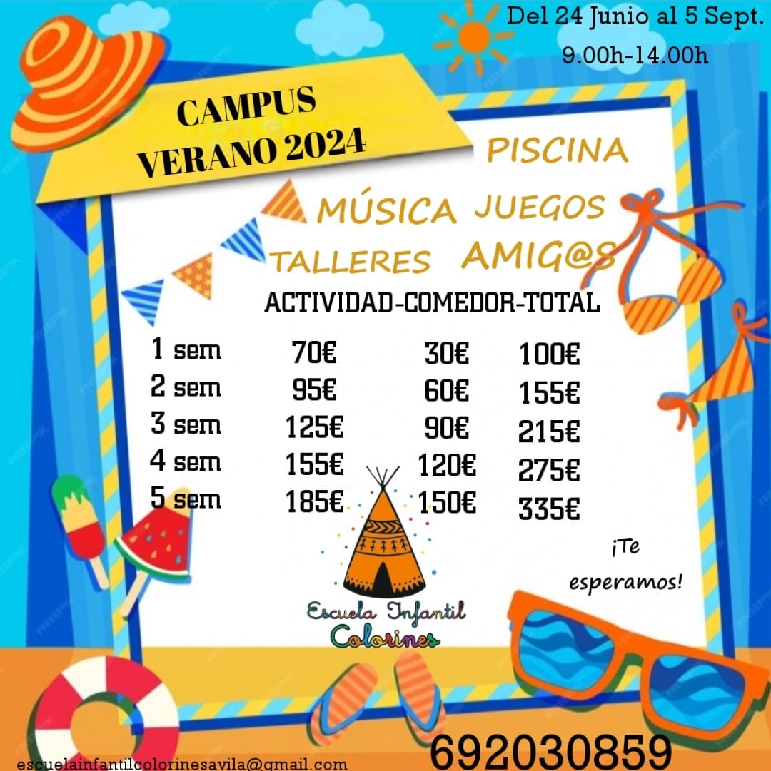 campus verano 2024 colorines