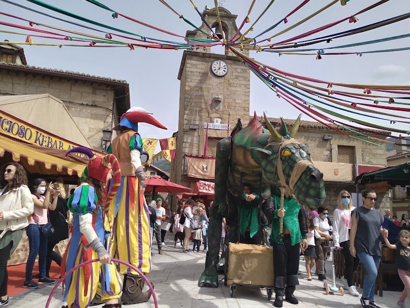 mercado medieval de La adrada