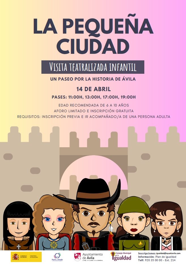para niños: 'La pequeña ciudad'