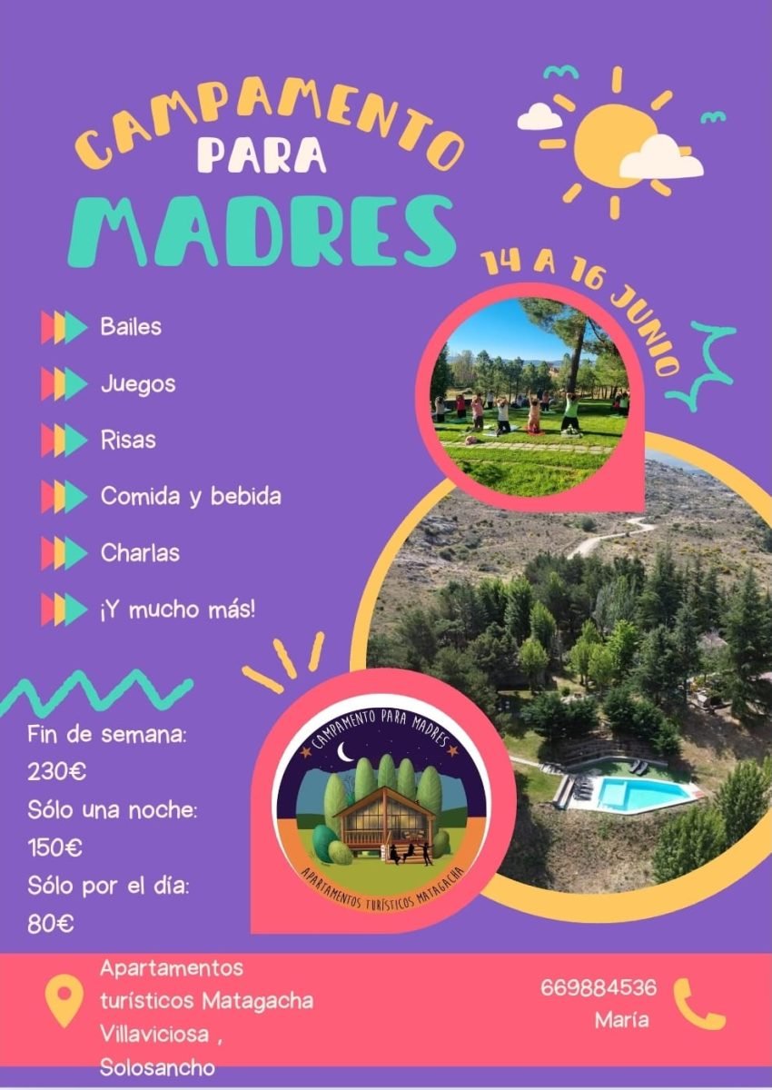campamento para madres