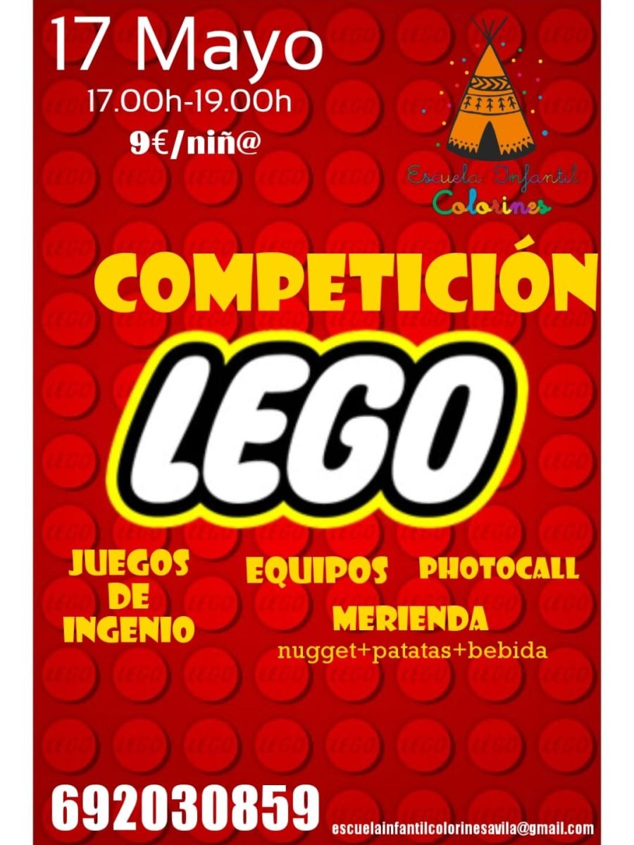 Competición de Lego en Colorines