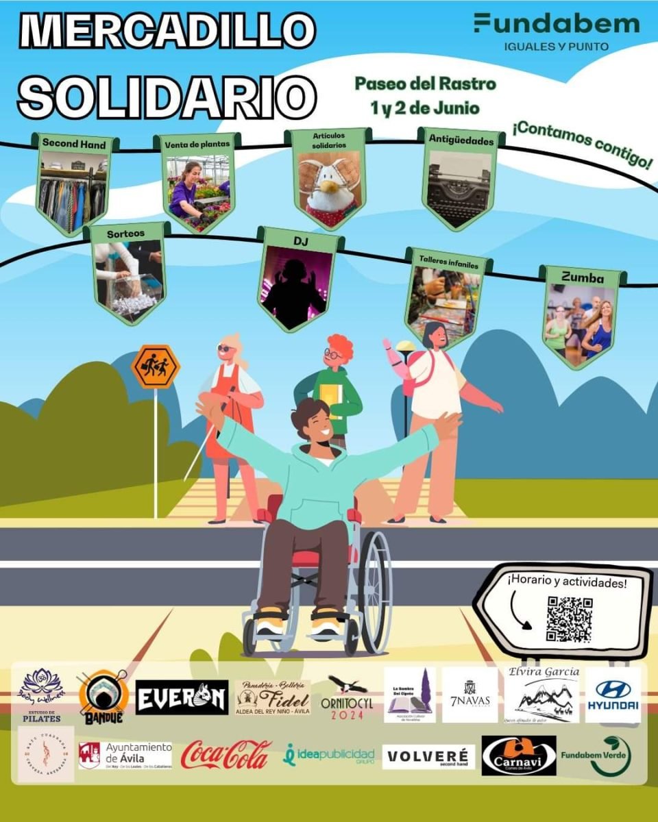 mercadillo solidario de Fundabem