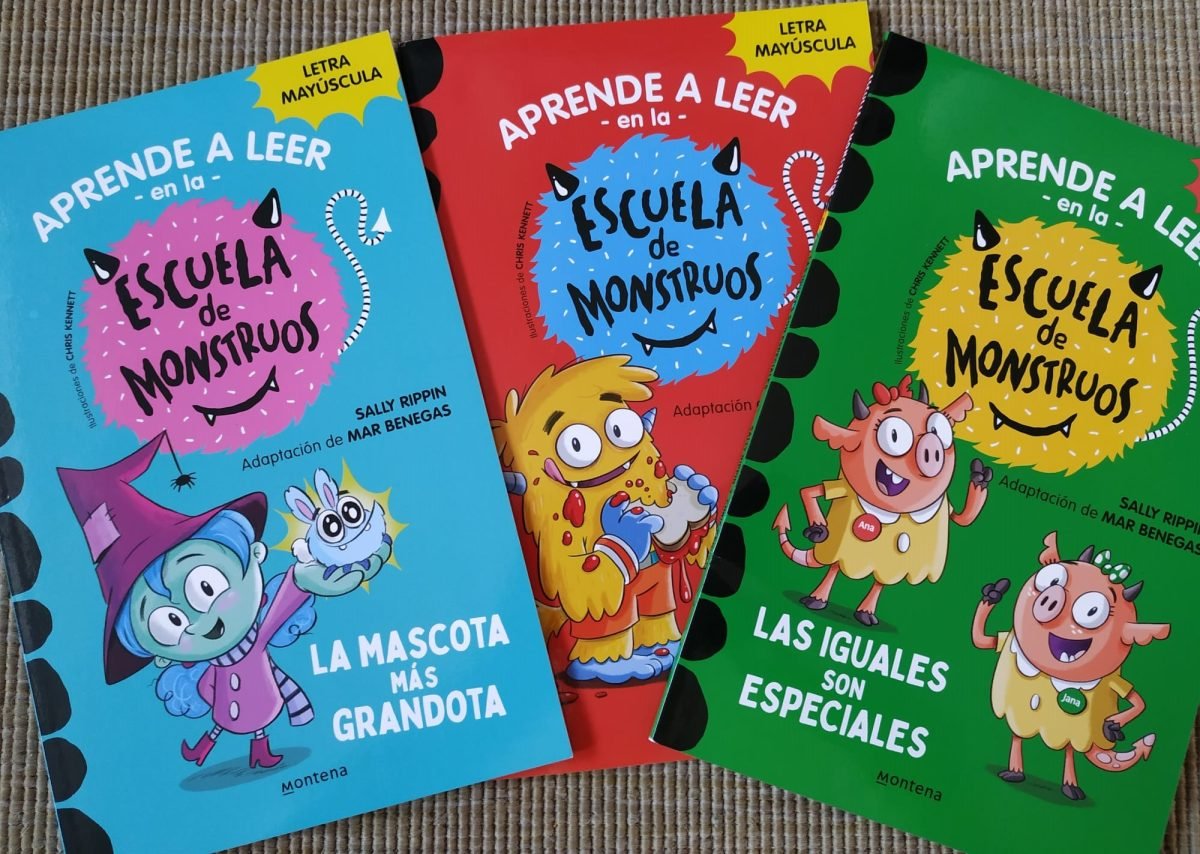 aprende a leer en la escuela de monstruos