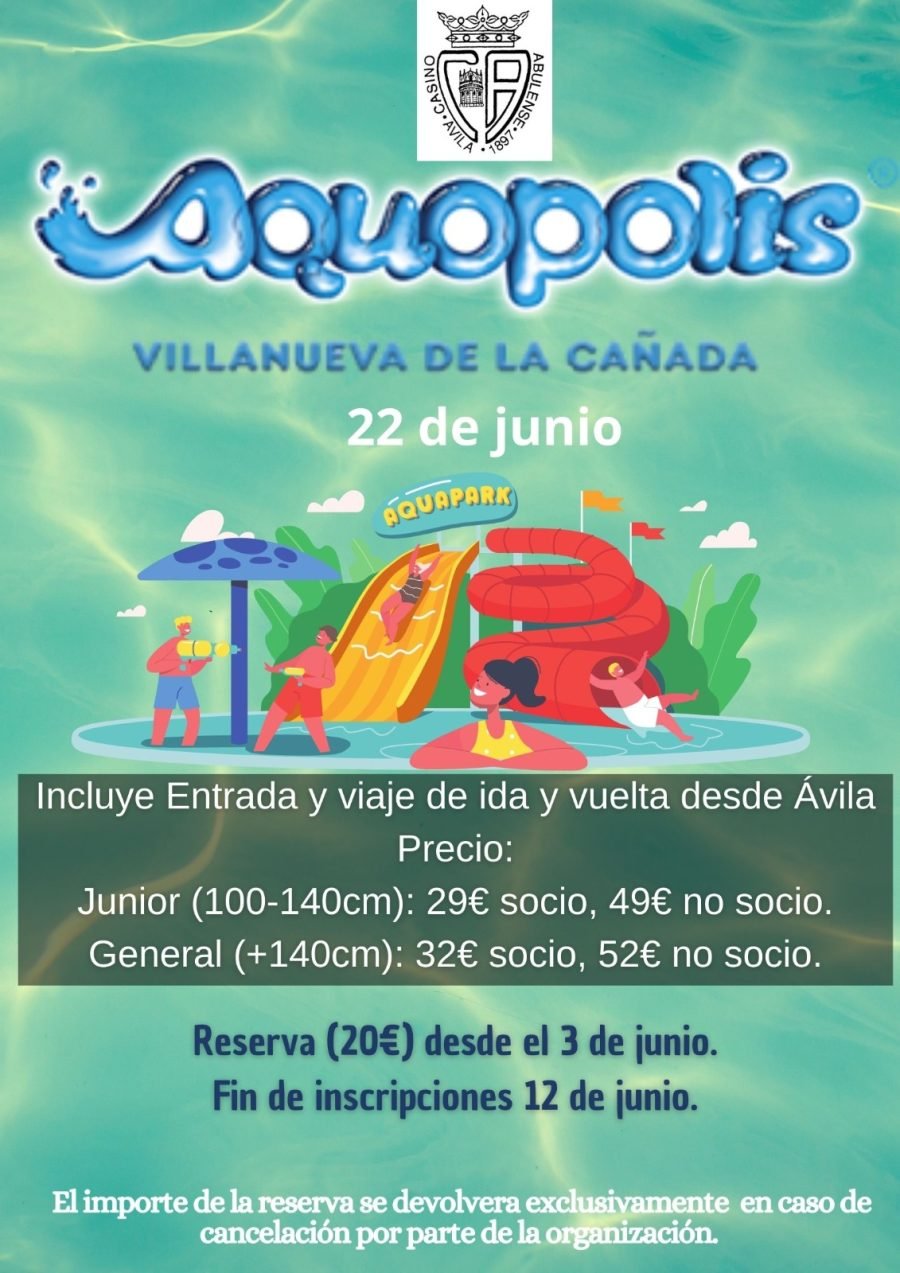 EXCURSIÓN AL AQUOPOLIS