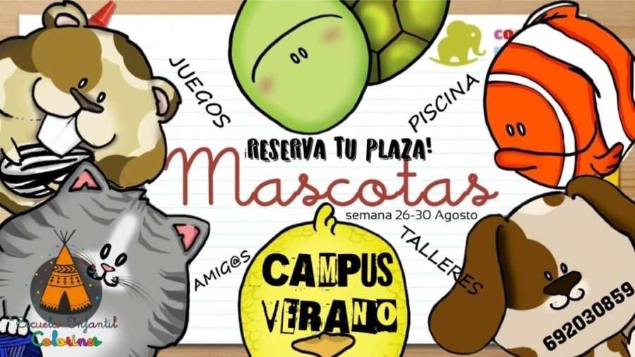 campus mascotas colorines