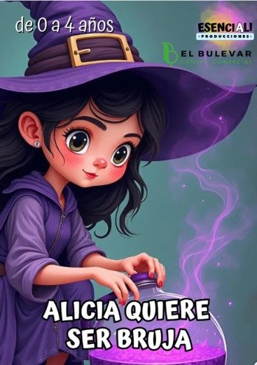 aLICIA QUIERE SER BRUJA
