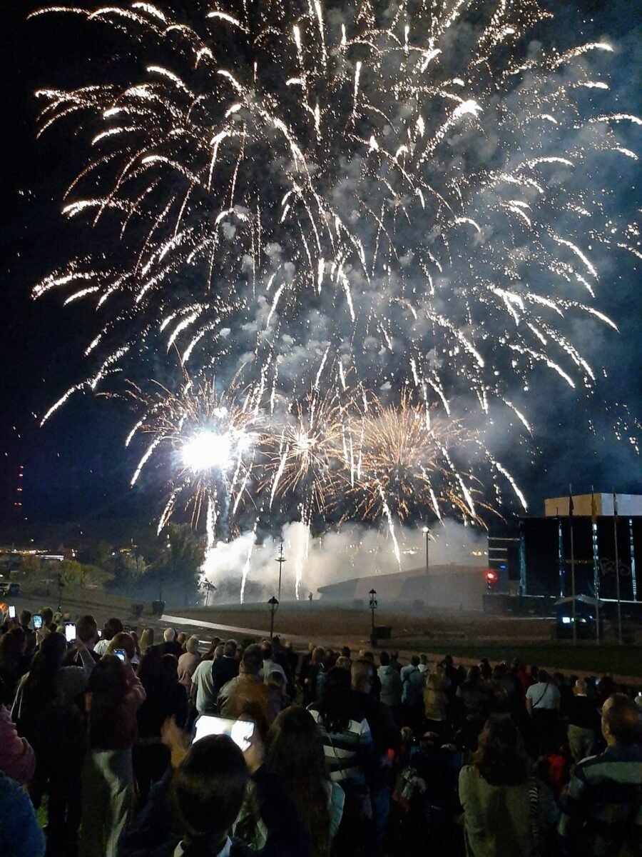 Fuegos artificiales Fiestas de Santa Teresa 2024