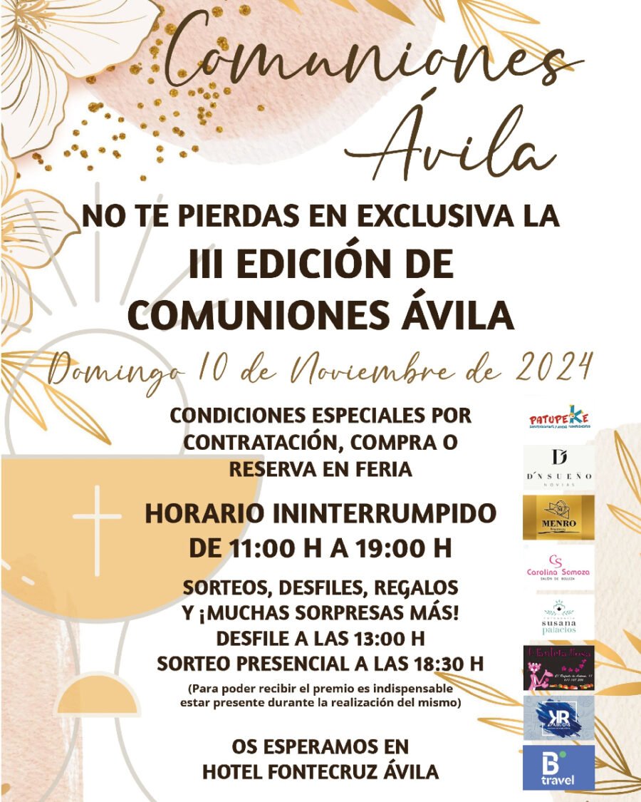 IIi Feria Comuniones Ávila