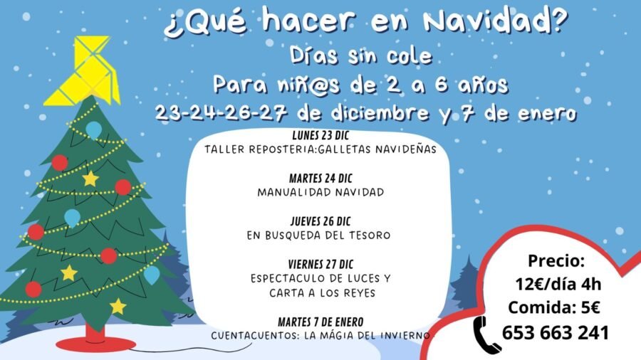 dÍAS SIN COLE NAVIDAD PAJARITA