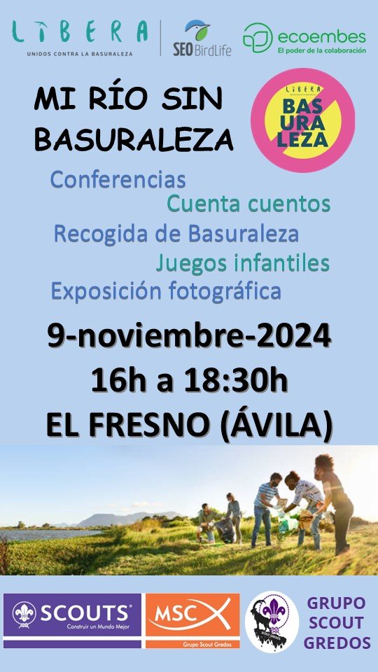 'Mi río sin basuraleza' en El Fresno