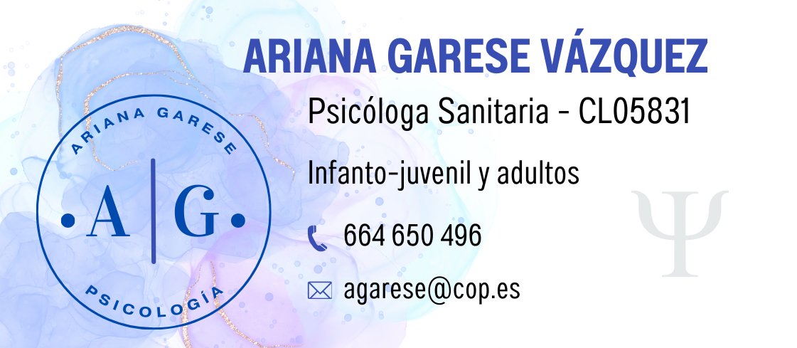 psicologia Ávila Ariana Garese