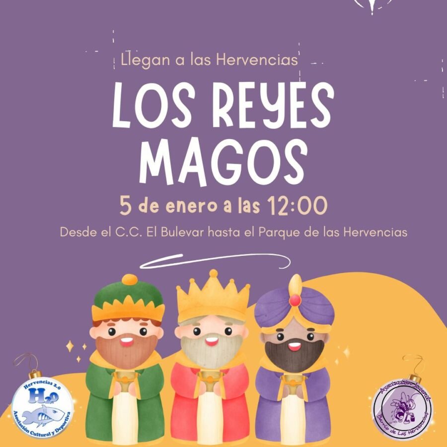 pajes reales a caballo en las hervencias