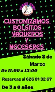 bolsitos vaqueros y neceseres