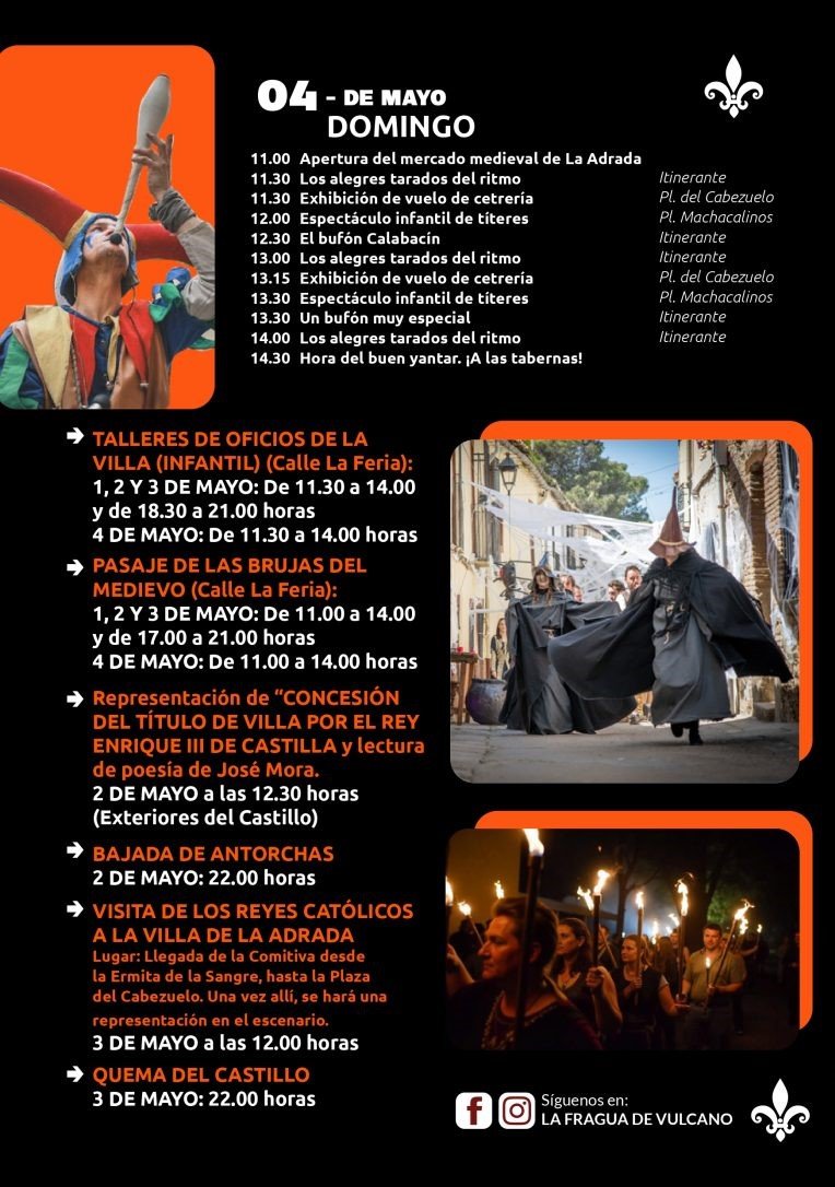 mercado medieval de La adrada 2025