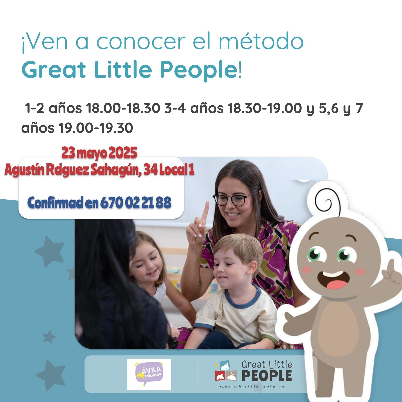 puertas abiertas en ávila idiomas