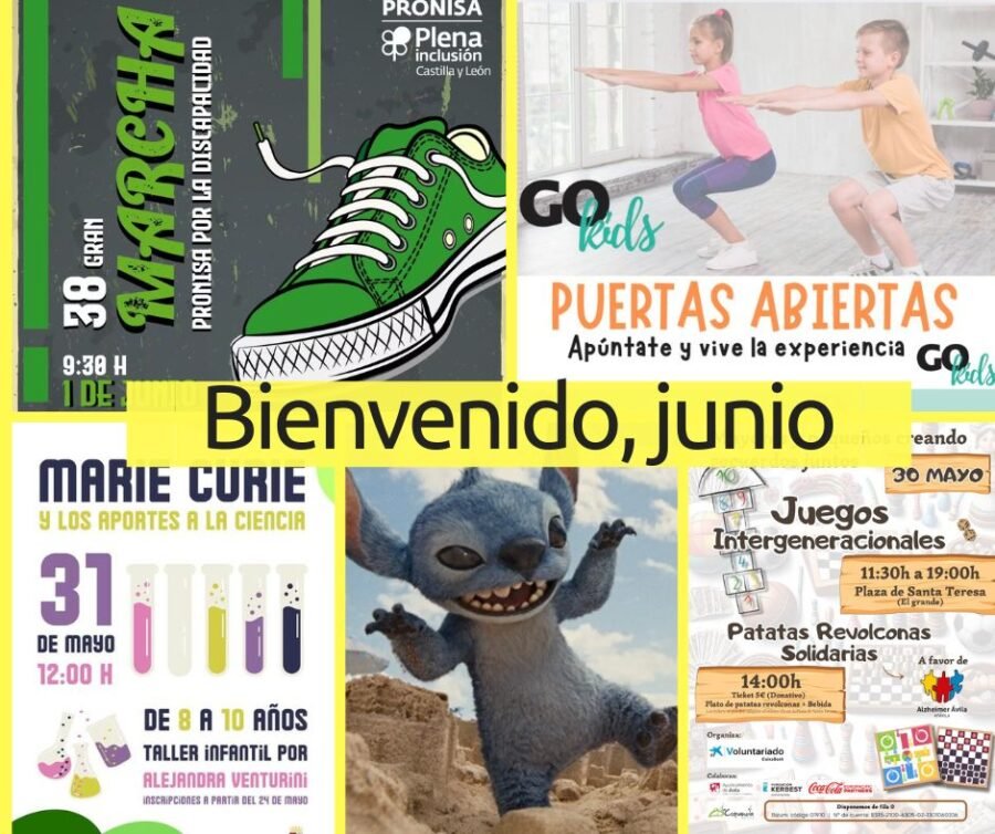 Planes para dar la bienvenida a junio