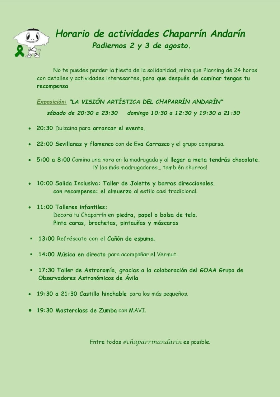 Chaparrín Andarín 2025