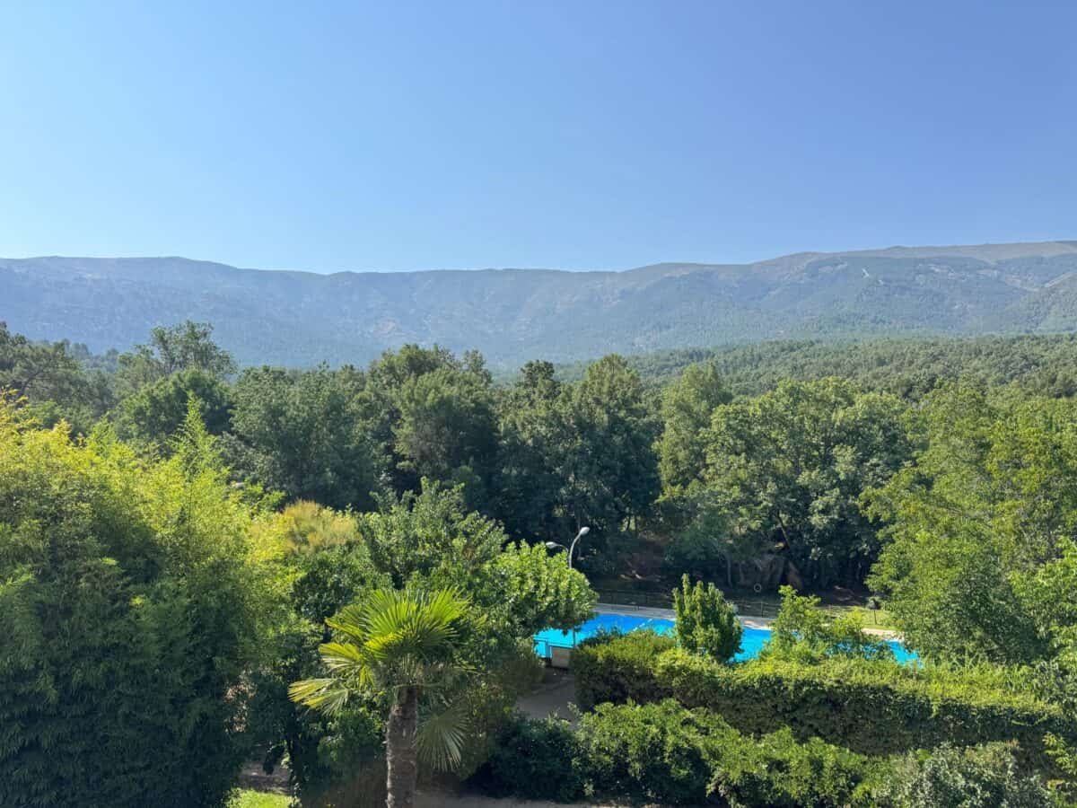 piscina de Venero Claro, en Navaluenga