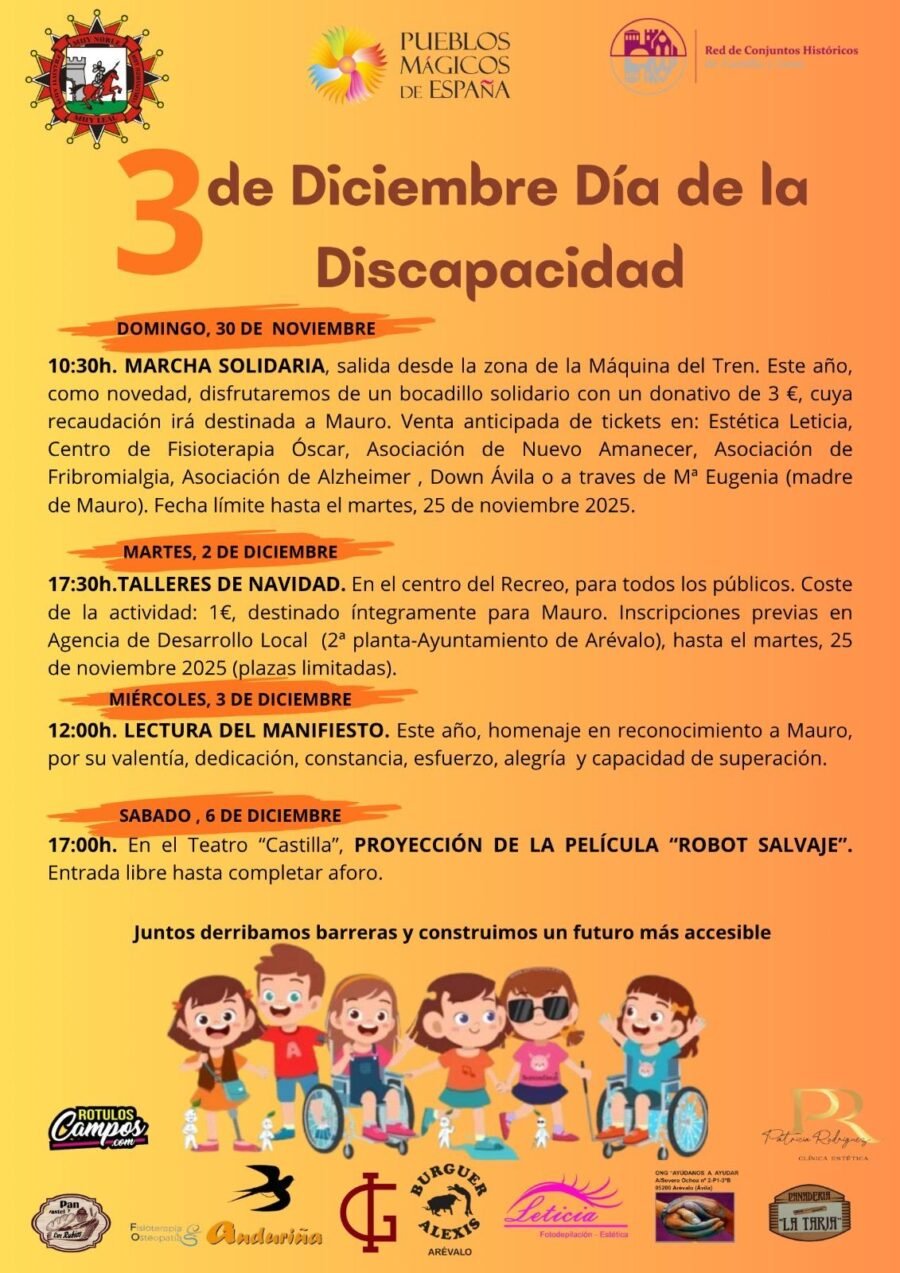 Día de la Discapacidad Arévalo