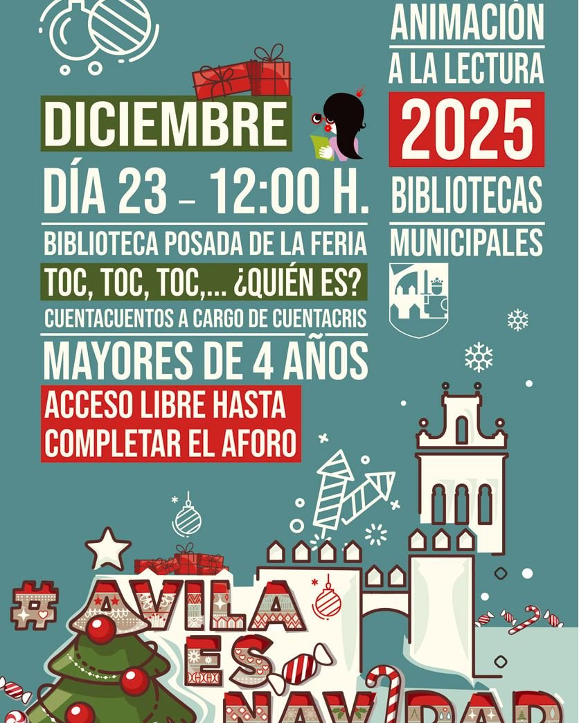 Cuencuentos 'Toc, toc, toc, ¿quién es?'