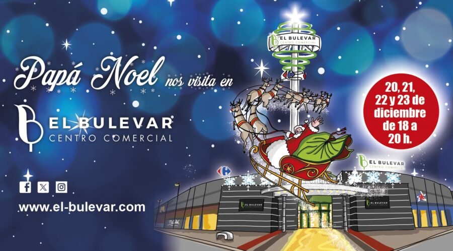 PAPÁ NOEL EN EL BULEVAR